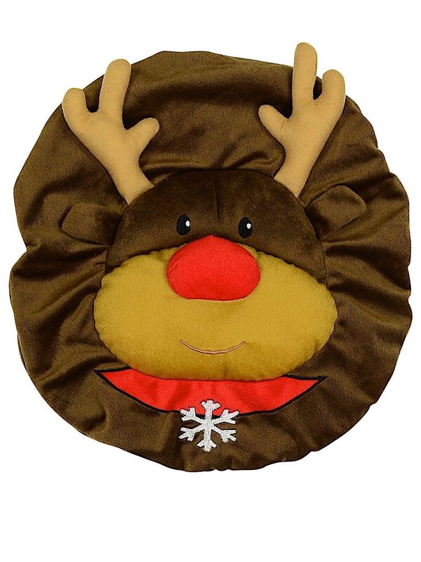 Rudolph Toilet Seat Cover & Floor Mat Set - 2 Piece Set