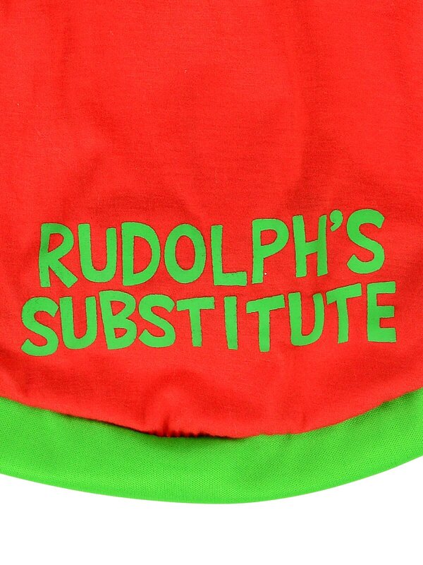 Rudolph's Substitute Small Pet Reindeer Hooded Jacket With Antlers — image 3