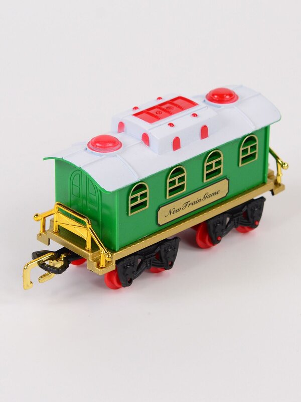 Santa Christmas Train In Your Tree | 12 Piece Set With Headlight & Tree Clamp — image 8
