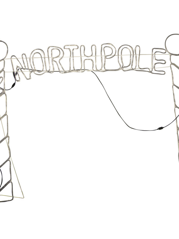Santa & Deer North Pole Archway LED Rope Light Silhouette - 2.3m — image 6