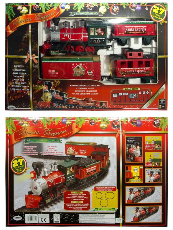 Santa Express Deluxe Train Set - 27 Piece — image 3