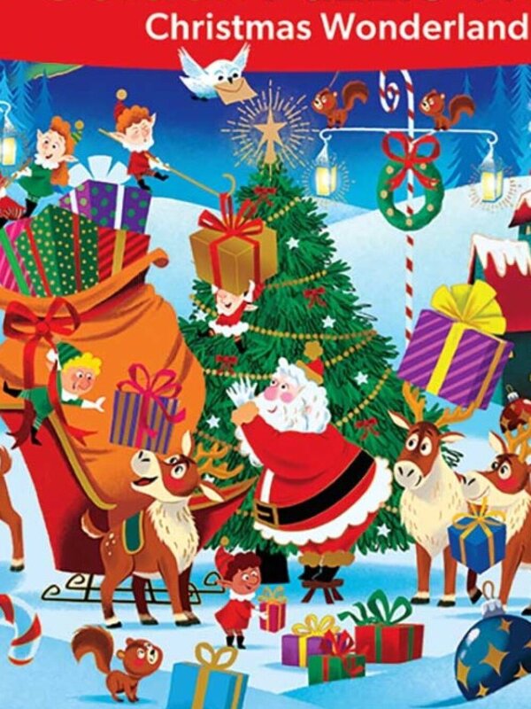 Santa Getting Ready Winter Wonderland Christmas Jigsaw Puzzle - 100 pieces — image 3