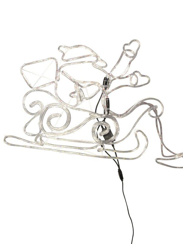 Santa & Kangaroos LED Light Rope Silhouette - 2.9m — image 8