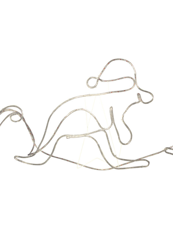 Santa & Kangaroos LED Light Rope Silhouette - 2.9m — image 6