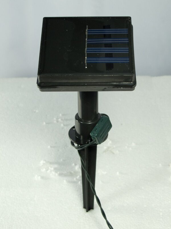 Santa Stop Here LED Blow Mould Solar Stake Light - 80cm — image 4