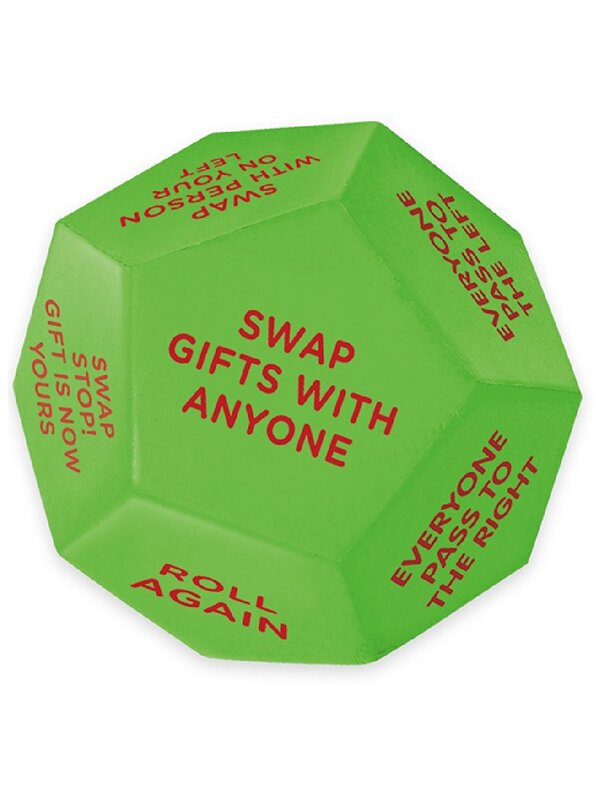 Santa Swap Christmas Gift Exchange Dice Game | Large Oversized Dice — image 5