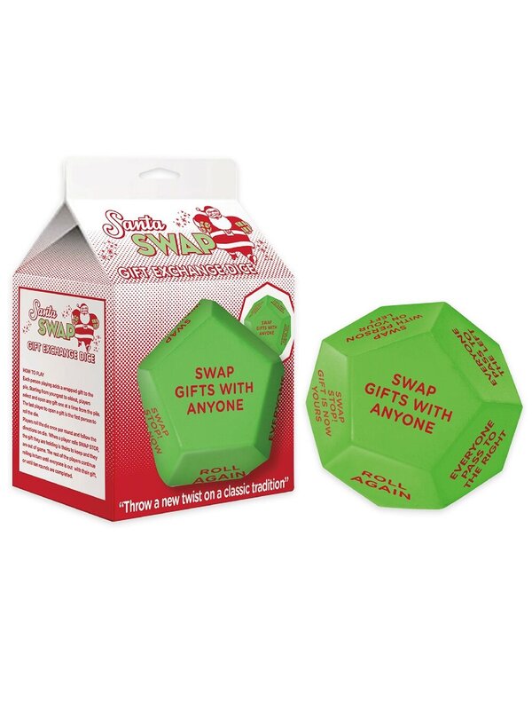 Santa Swap Christmas Gift Exchange Dice Game | Large Oversized Dice — image 5