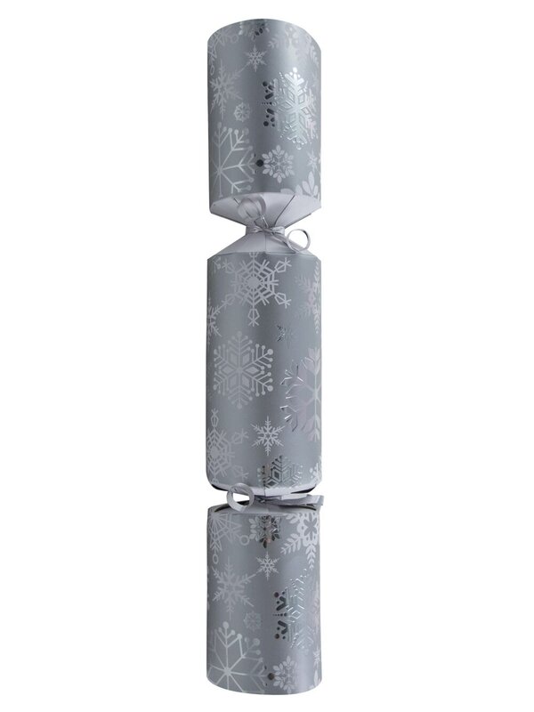 Silver & White Snowflake Bon Bons - 10 x 36cm — image 3