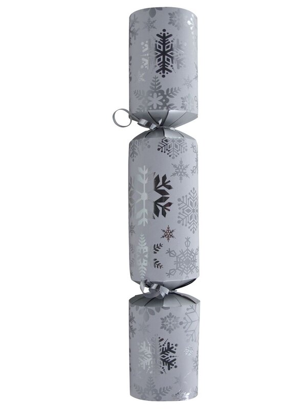 Silver & White Snowflake Bon Bons - 10 x 36cm — image 2