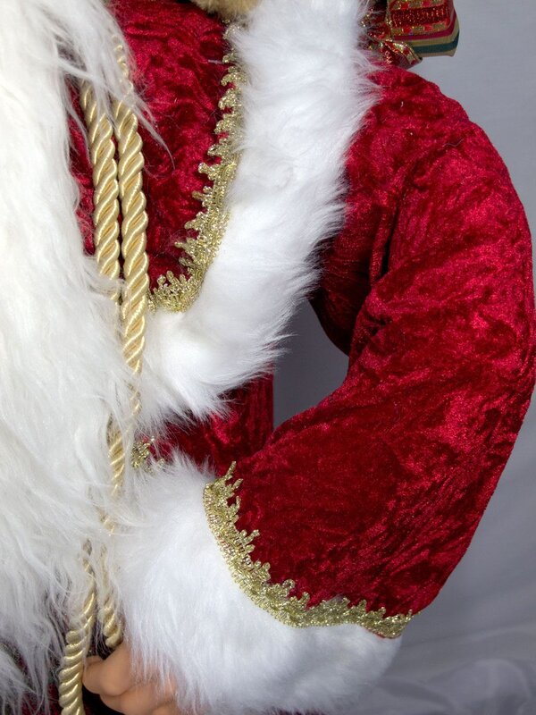 Singing & Dancing Santa With Teddy & Gifts - 1.5m — image 8