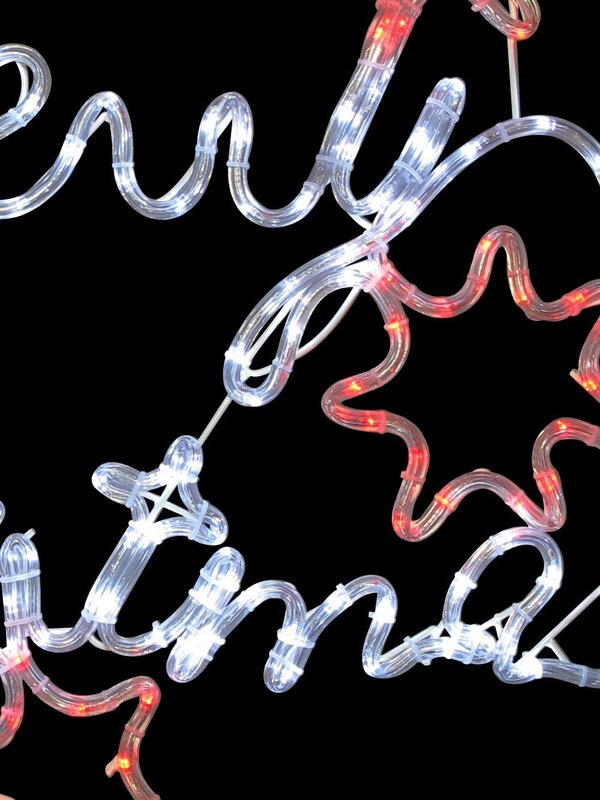 Southern Cross & Merry Christmas LED Rope Light Silhouette - 87cm — image 5