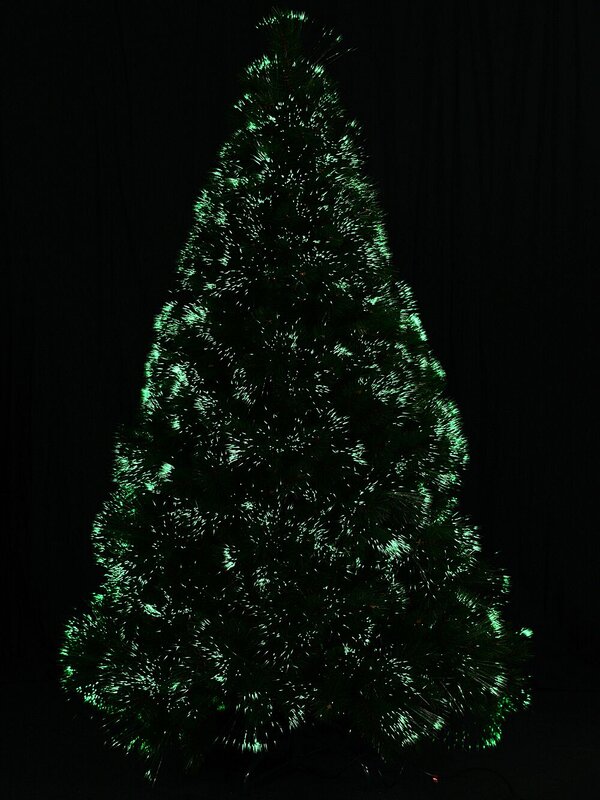 The Majestic Aurora Fibre Optic Christmas Tree With 612 Pine Needle Tips - 1.8m — image 7
