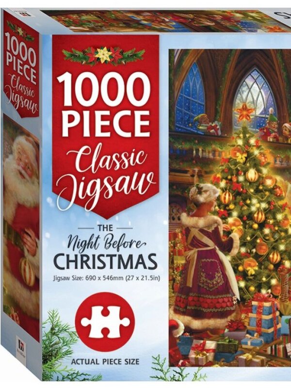 The Night Before Christmas With Santa & Mrs Claus Jigsaw Puzzle - 1000 pieces — image 2