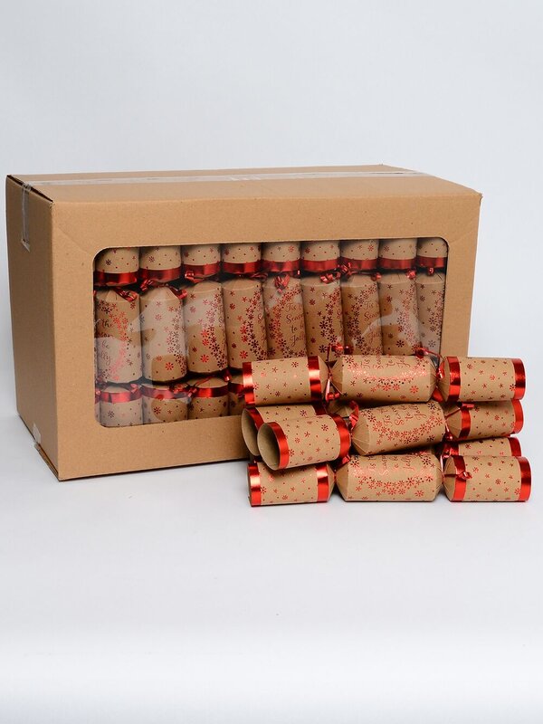 Tis The Season To Be Jolly Kraft Design Christmas Cracker Bon Bons - 50 x 30cm — image 2