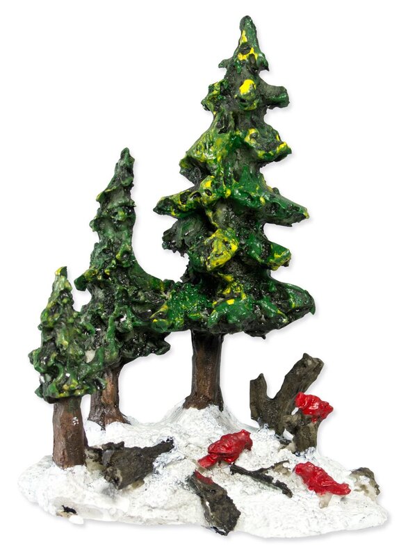 Traditional Polyresin Town Scene Figurines - 12 Pieces