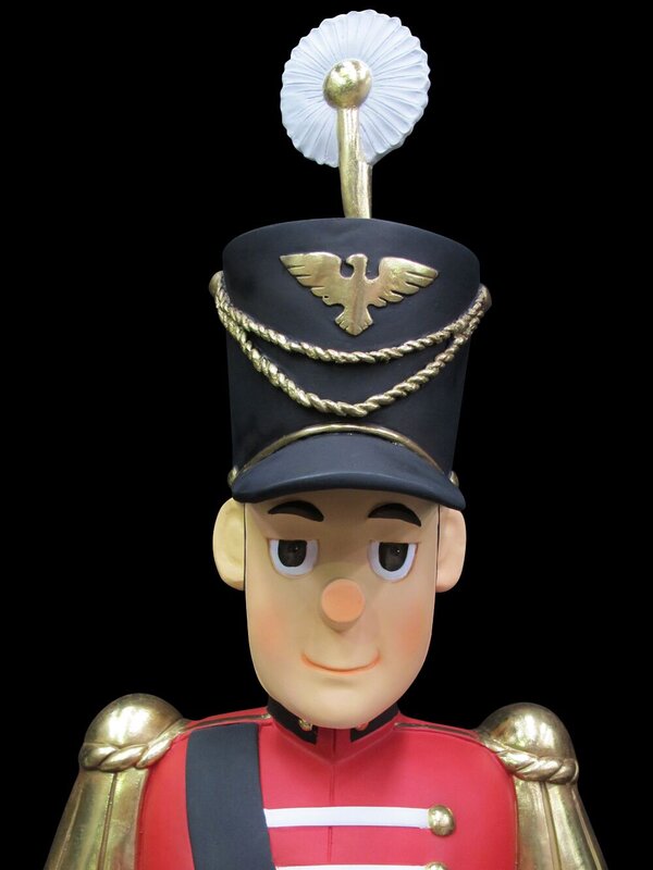 Traditional Resin Drummer Boy Decor - 1.7m — image 2