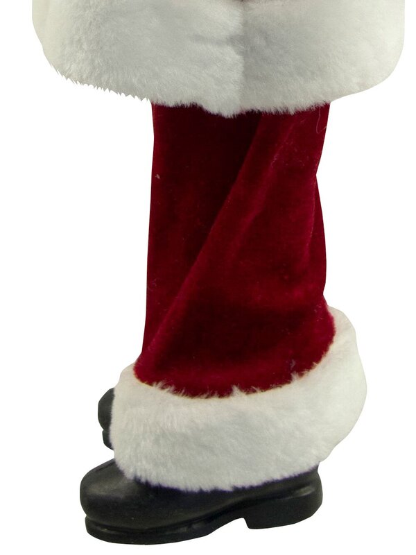 Traditional Suit Standing Decorative Santa With Sack - 46cm — image 10