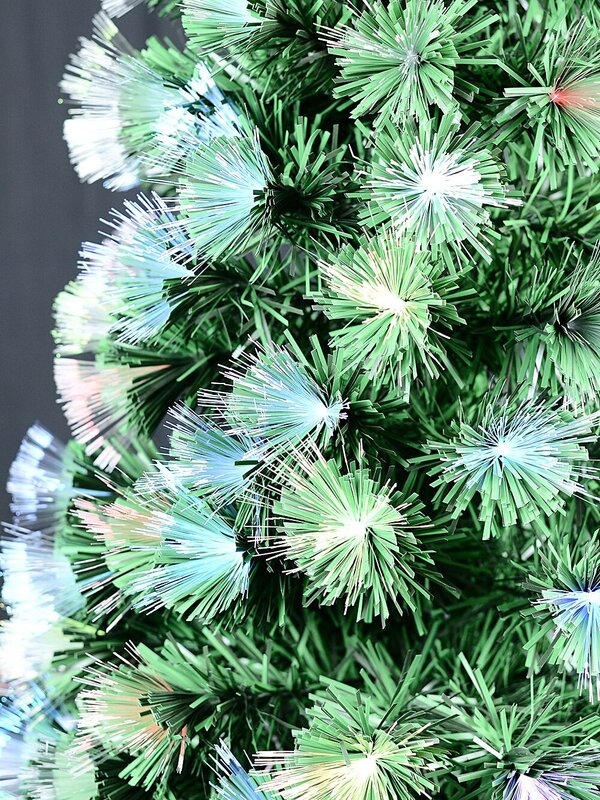 Vivid Multi Colour Dynamic LED Fibre Optic Christmas Tree With 185 Tips - 1.5m — image 3