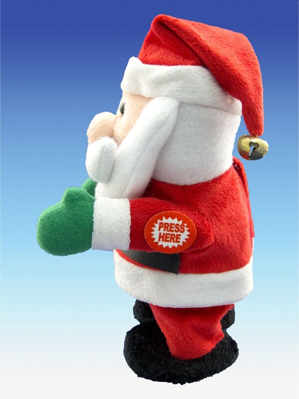 Walking Santa Animation - 19cm