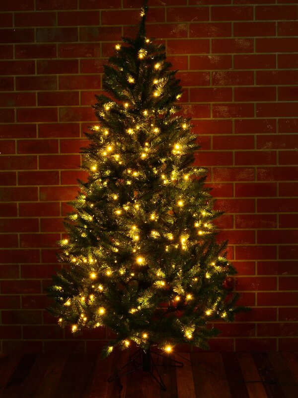 Warm White & Multi Colour Pre-Lit Christmas Tree With 728 Tips - 1.9m — image 7