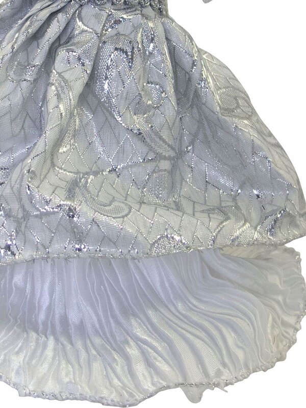 White & Silver Decorative Angel With Wings - 20cm — image 5