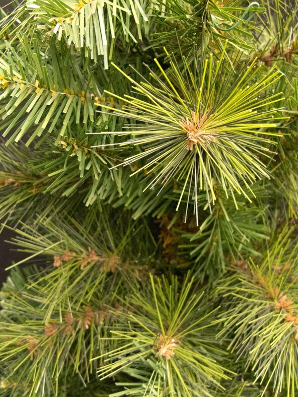 Whitney Slim Christmas Tree With Metal Base - 1.6m