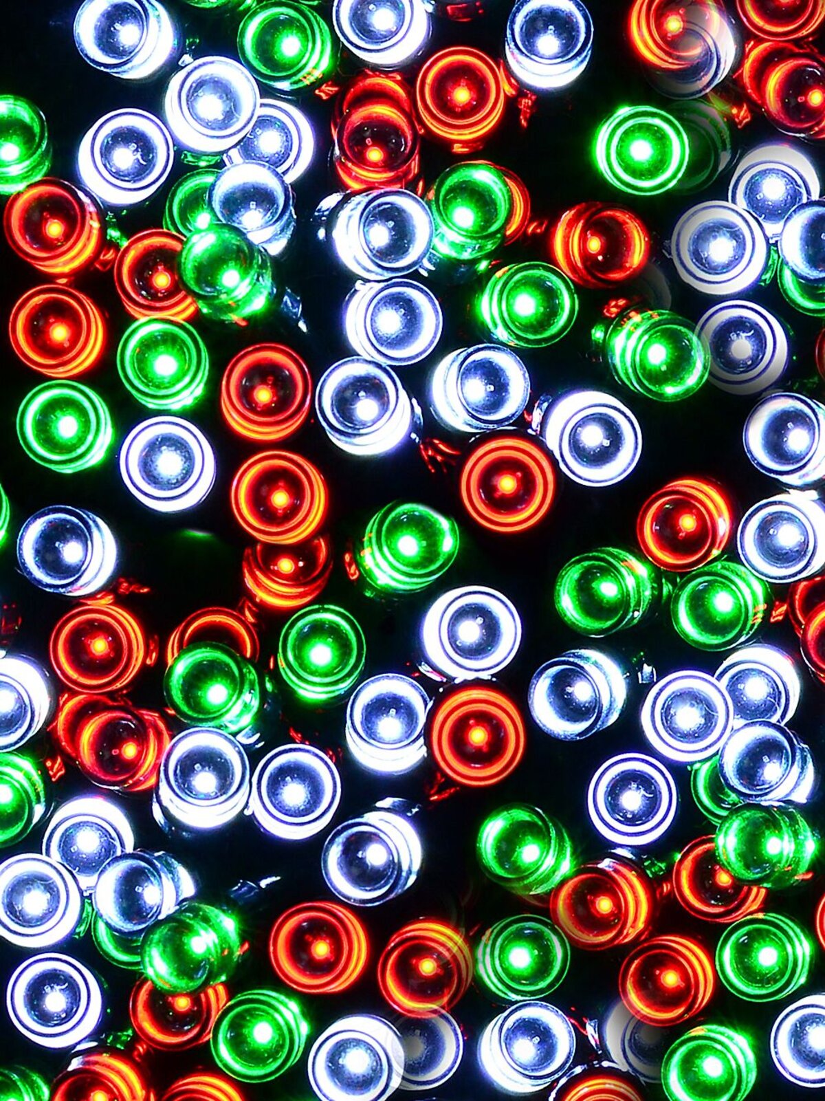 1000 Multi Christmas Colour LED String Fairy Lights 8 Function With Timer | 50m