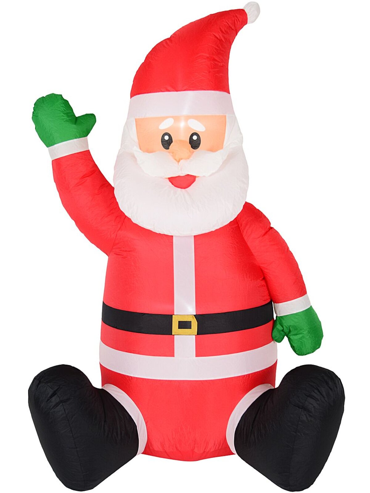 1.8m Jolly Sitting Santa | LED Outdoor Christmas Inflatable