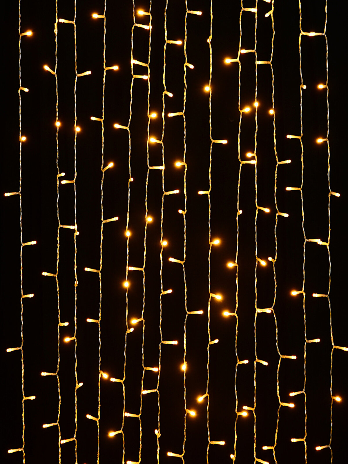 280 Warm White LED Curtain Light 8 Function With Timer | 2m x 2m
