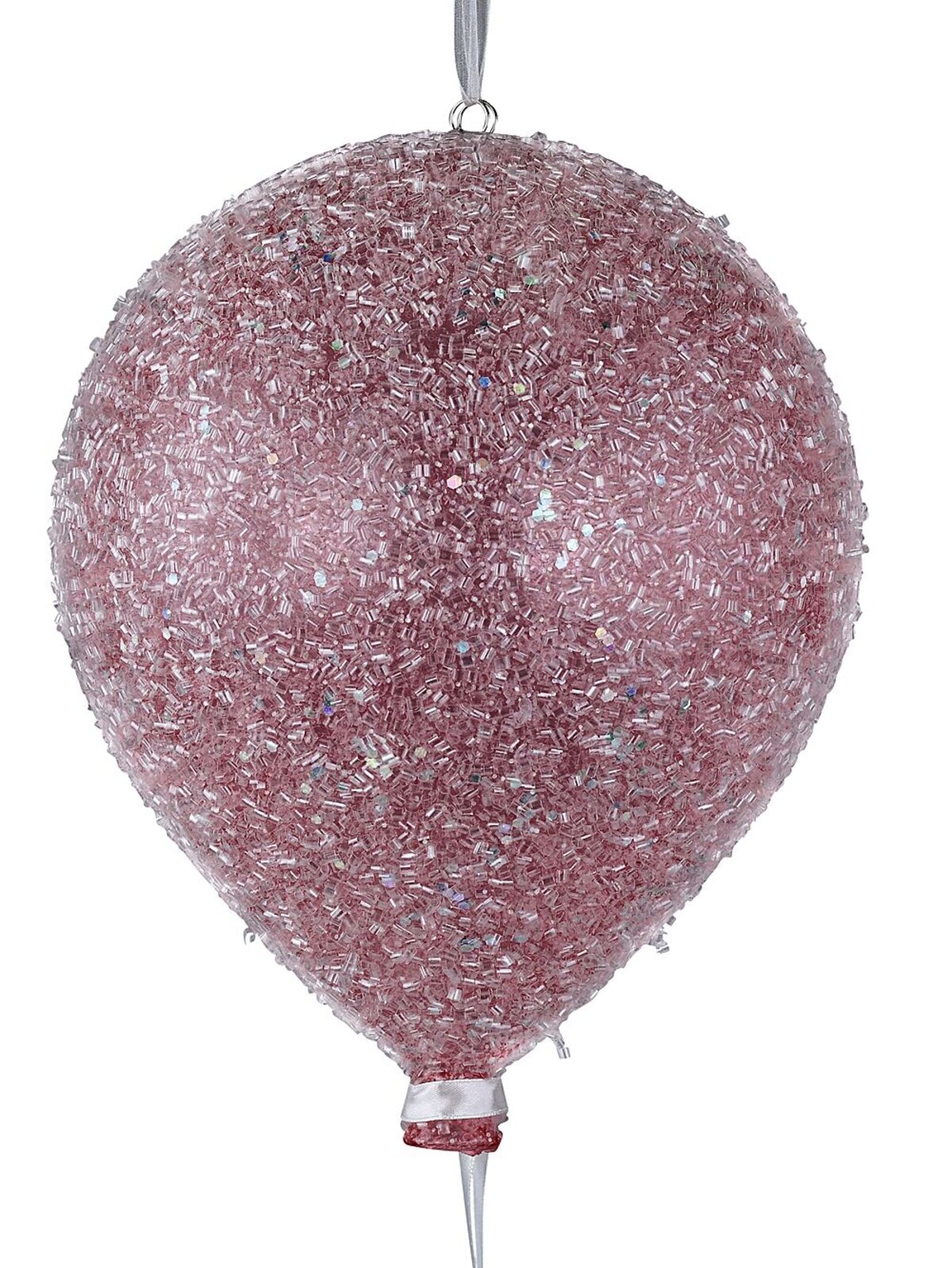 Pastel Pink Sugar Balloon Whimsical Large Display Ornament | 20cm