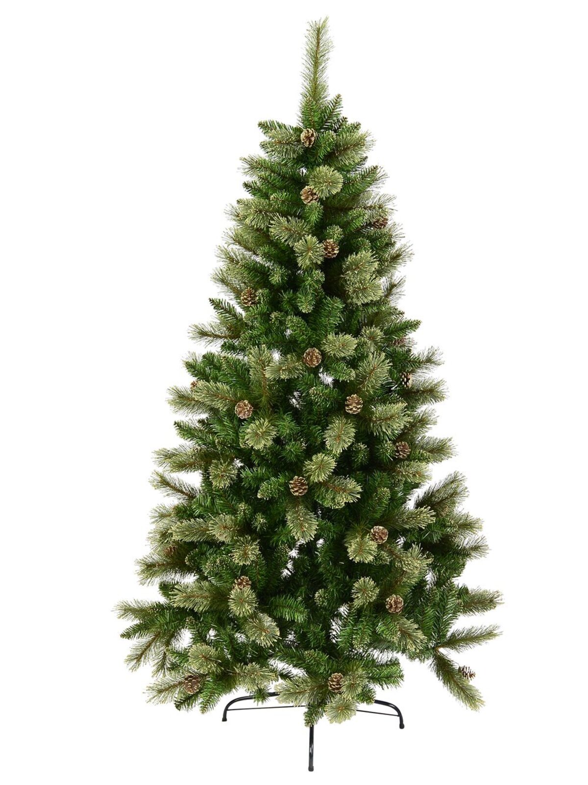 2.3m Dawn Dew Artificial Christmas Tree | 1164 Tips & 64 Pine Cones