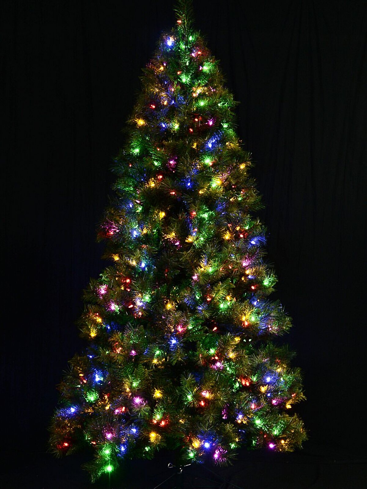 2.3m Glorious Pacific Green Dual LED Pre-Lit Tree | 1361 Tips & 550 Lights