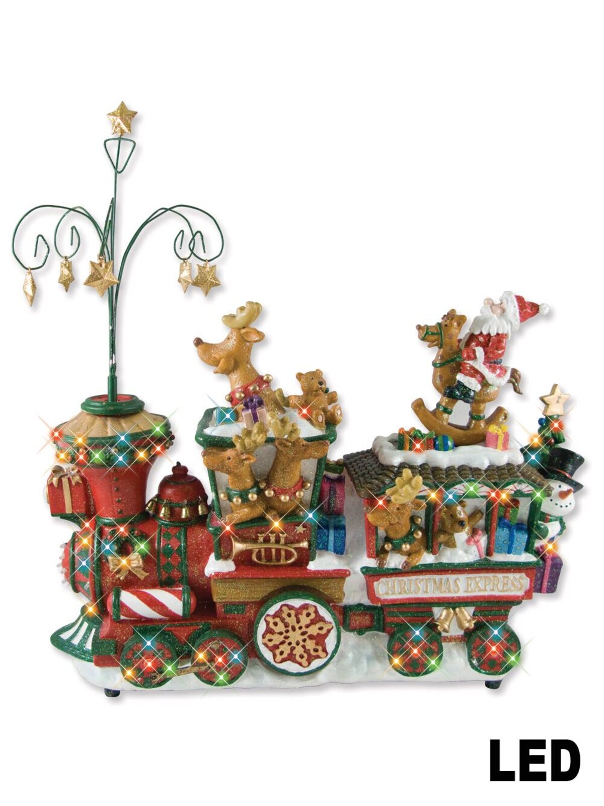 Animated Led Resin Christmas Express - 39cm