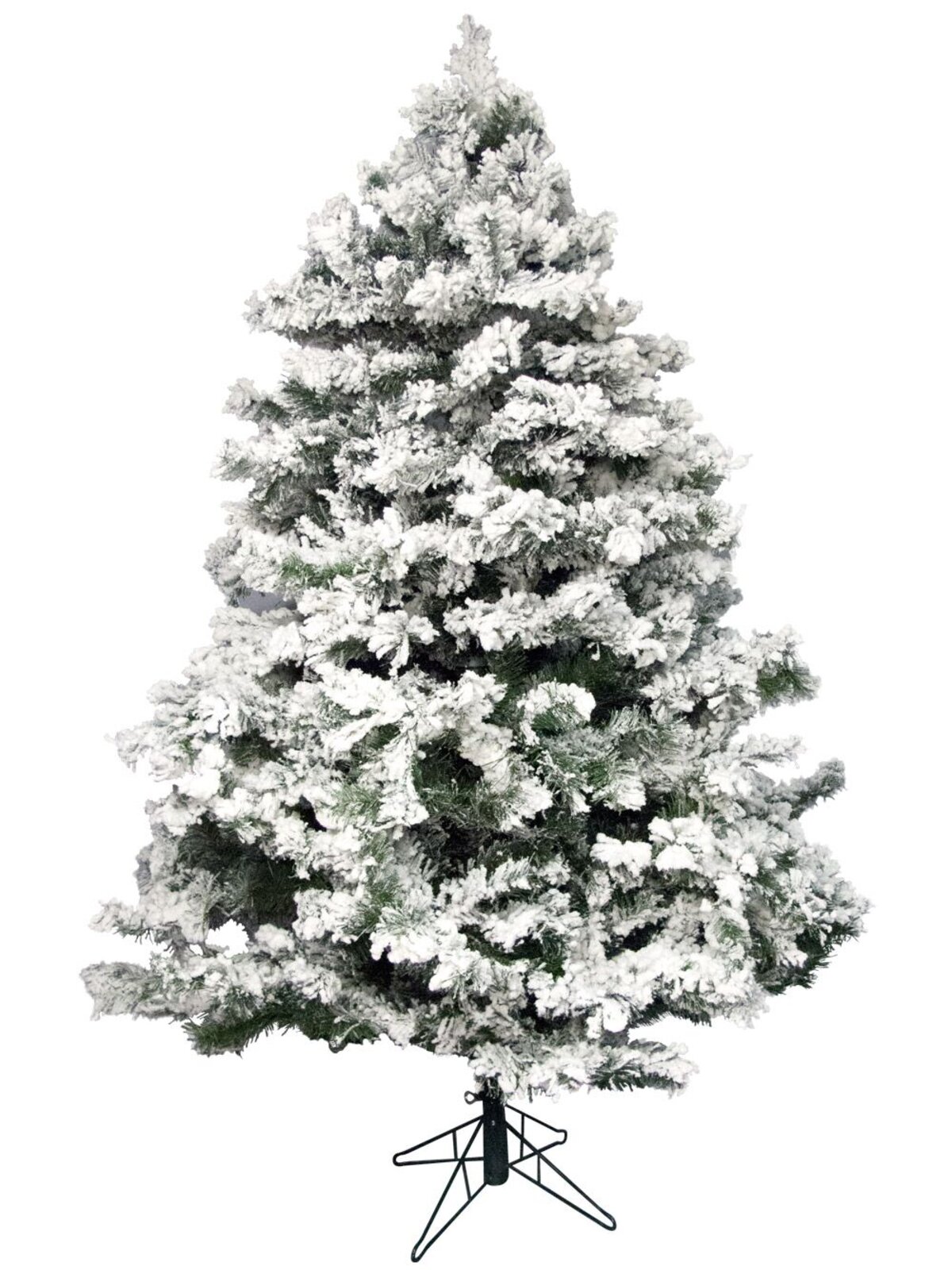 Antarctic Pine Heavily Flocked White Snow Christmas Tree with 745 Tips - 1.8m