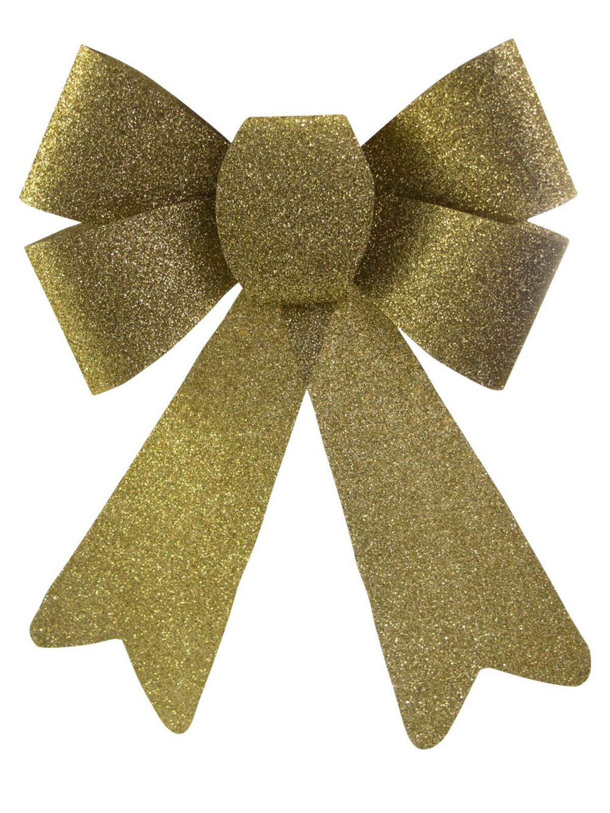 Gold Glitter Timeless Signature Structured Bow | 24cm