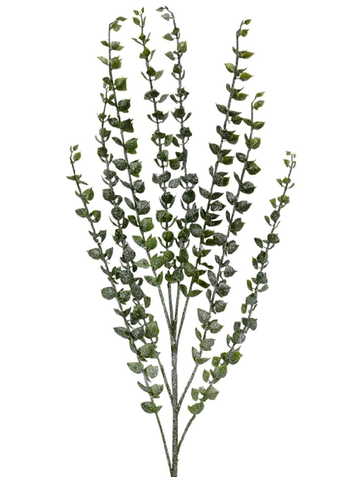 Green Baby Blue Eucalyptus Leaves Decorative Christmas Spray Stem - 80cm