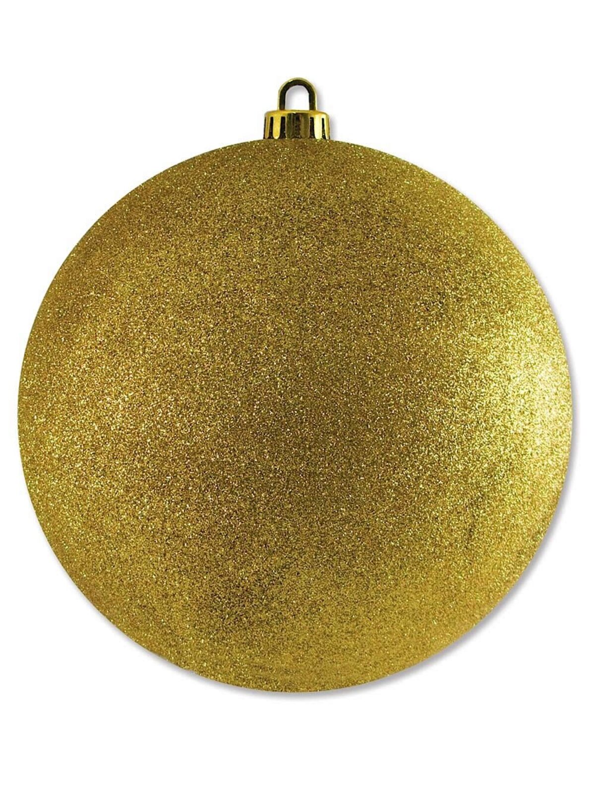 Majestic Gold Glitter Large Display Bauble | 20cm