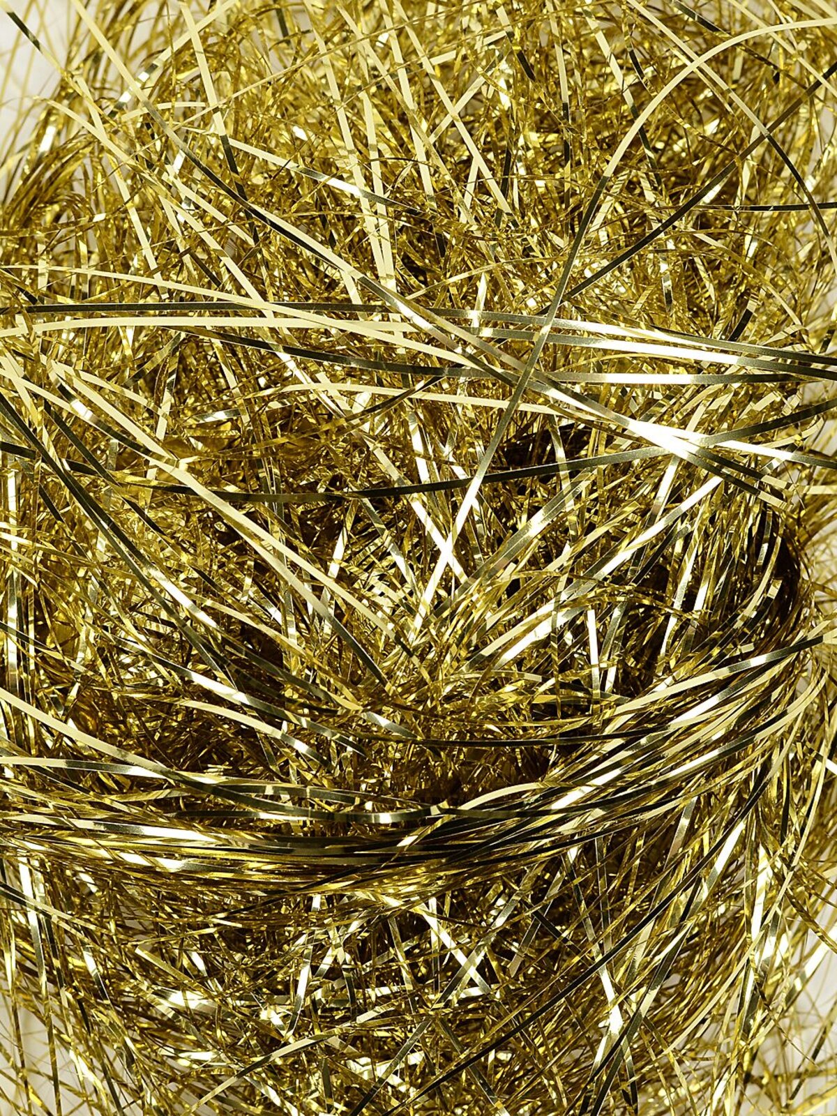 Metallic Gold Whimsical Essential Tinsel Lametta | 300x Icicles