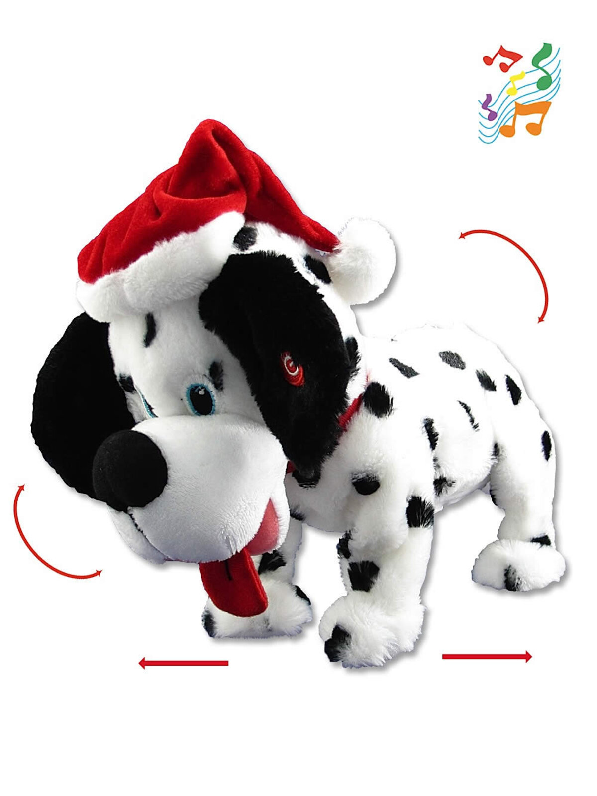 Pouncing Dalmatian Dog Animation - 22cm