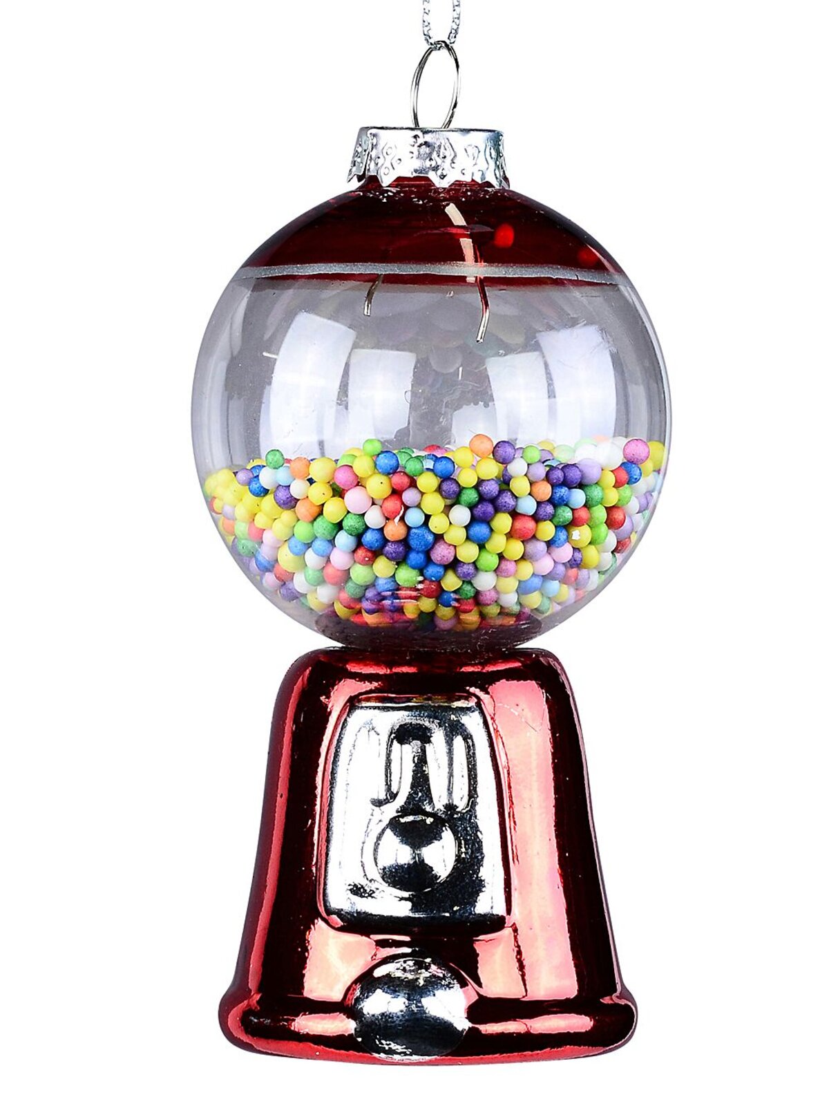 Red Gumball Machine Whimsical Essential Ornament | 11cm