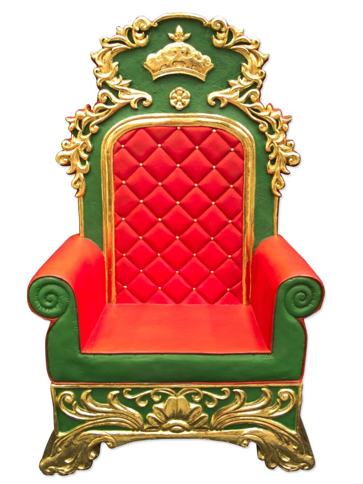 Resin Santa Chair Decor - 1.4m