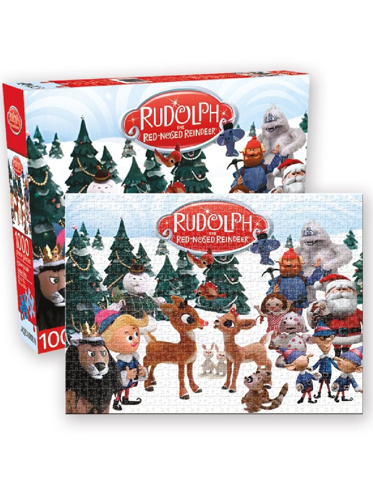 Rudolph The Red Nosed Reindeer Movie Christmas Jigsaw Puzzle - 1000 pieces