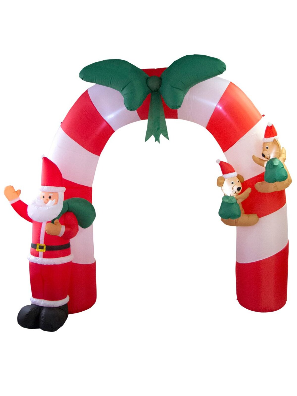 Santa & Koala Archway Illuminated Inflatable - 2.4m