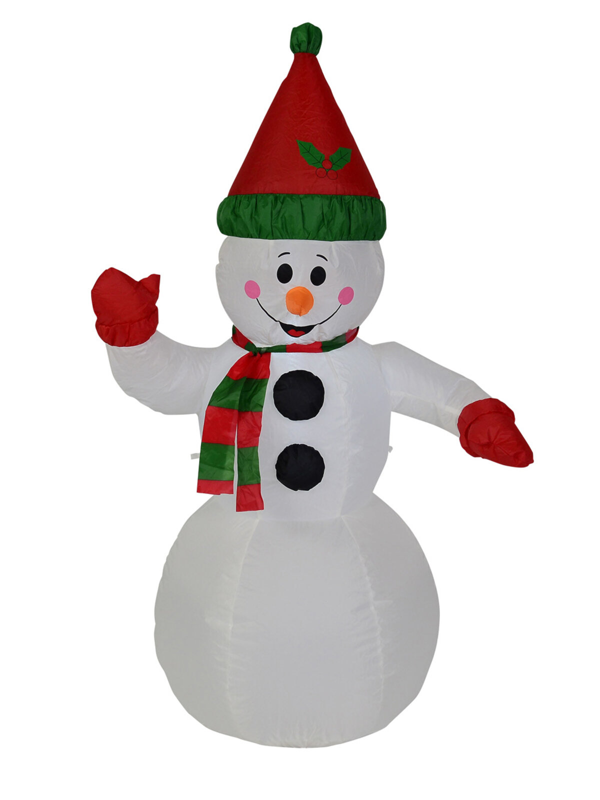 Snowman Standing Illuminated Inflatable - 1.3m