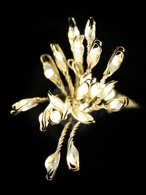 100 Warm White LED Mini Bulb USB Fairy Lights - 2.5m