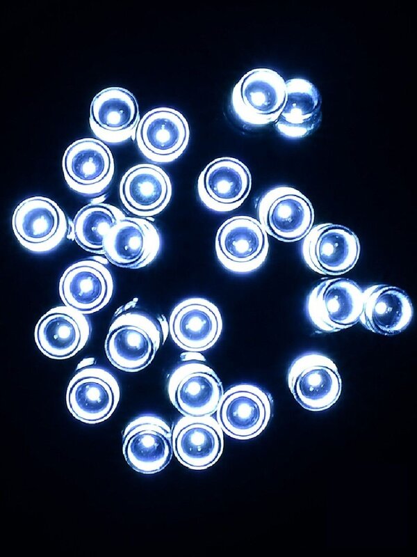 1000 Cool White LED 50m String Fairy Light