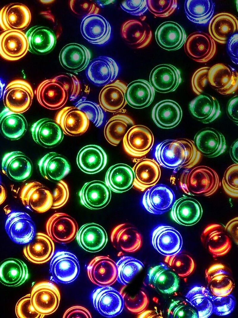 1000 Multi Colour LED String Fairy Lights 8 Function | 50m