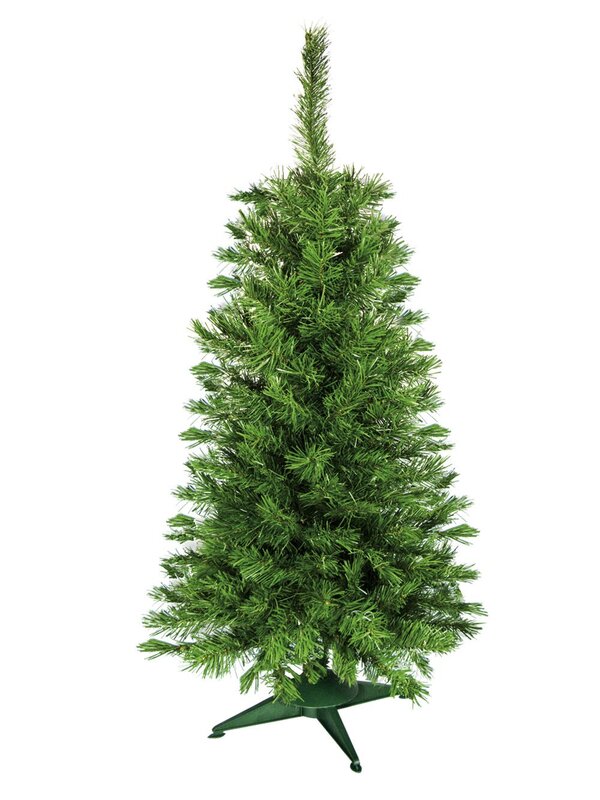 1.2m Valley Fir Evergreen Christmas Sapling Tree | 154 Tips & Attached Branches