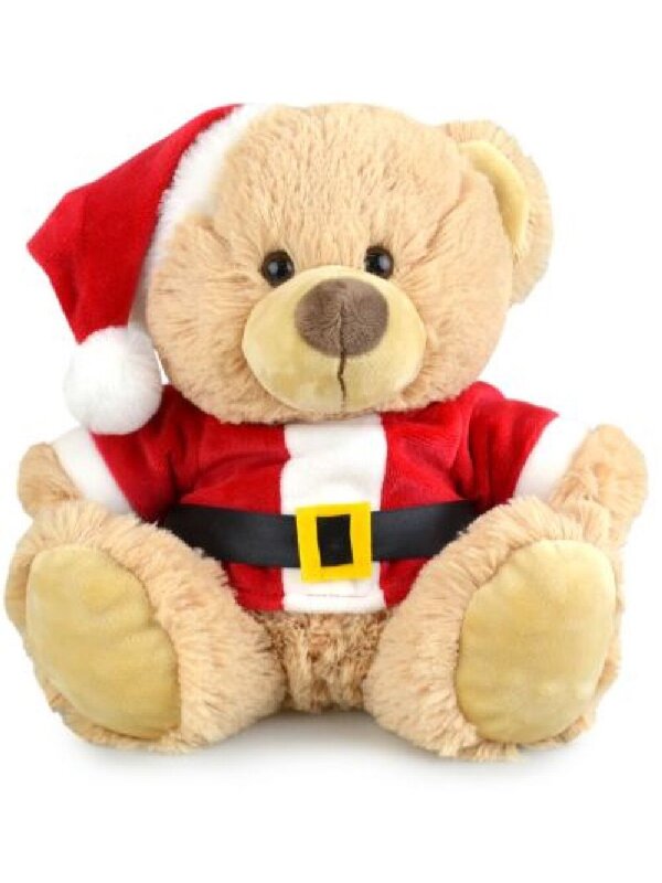 16cm My Buddy Christmas Bear Cute & Cuddly Sitting Plush Toy