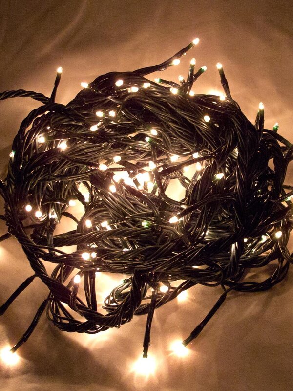 180 Clear Incandescent Twinkle Micro Bulb String Light - 9m